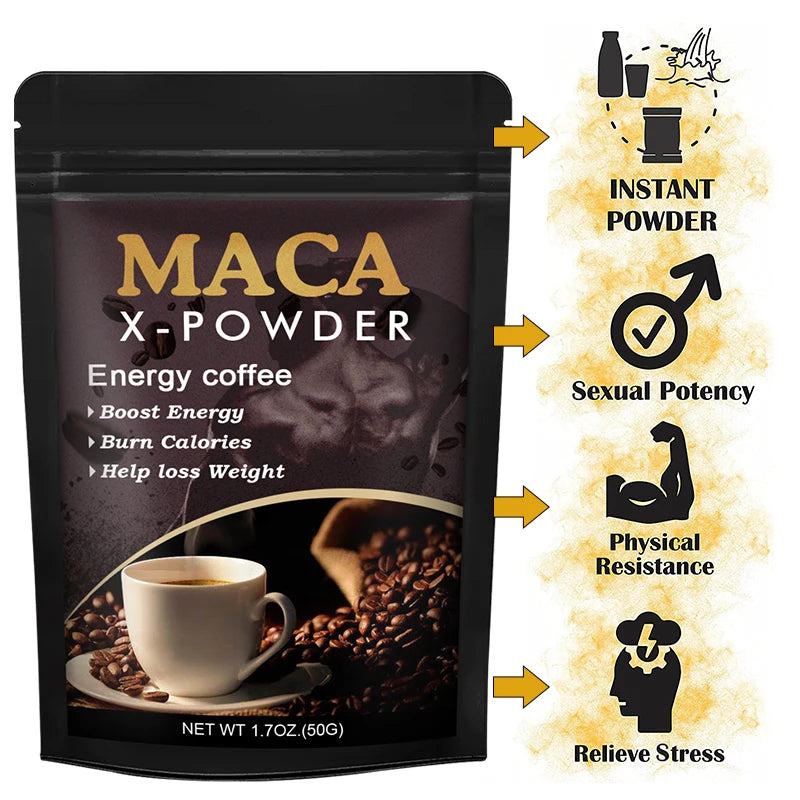 BEWORTHS Maca Root Coffee – Energy & Performance