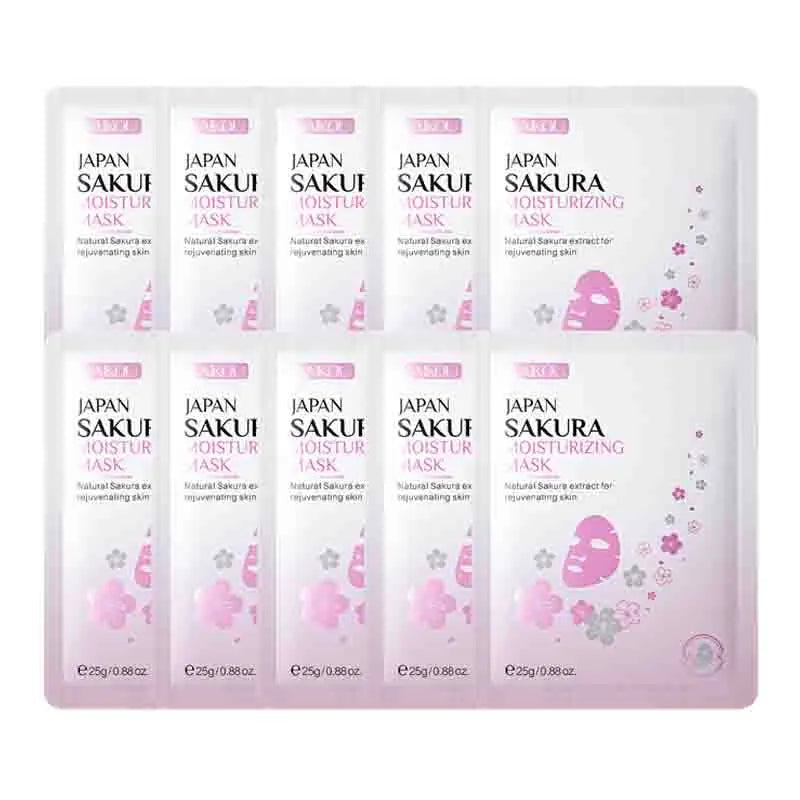 LAIKOU Sakura Face Mask – Moisturizing & Anti-Aging (10pcs)