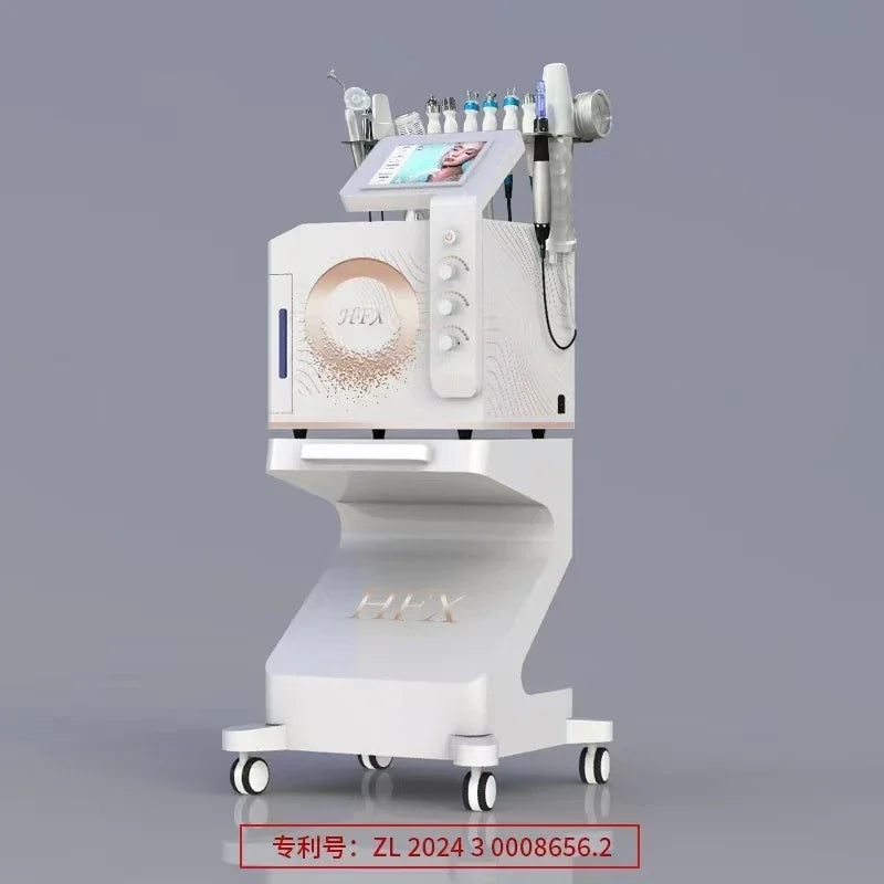Haifei Desktop Big Bubble Beauty Machine Multi Functional Skin Care Deep Cleaning Facial Treatment Professional Device