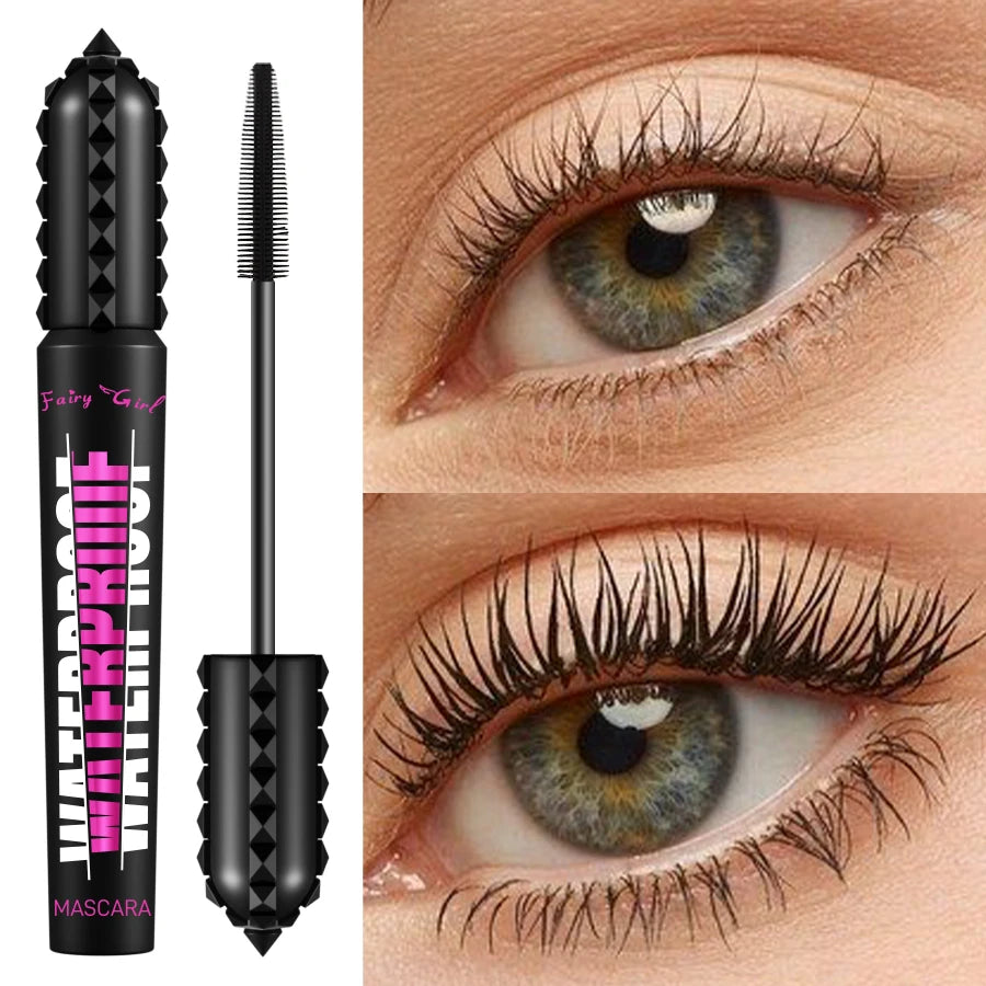 Black Waterproof Mascara – 4D Lash Lengthening Extension