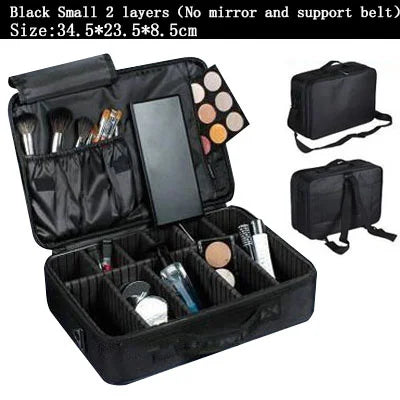 Large Cosmetic Makeup Bag – Travel Storage Case