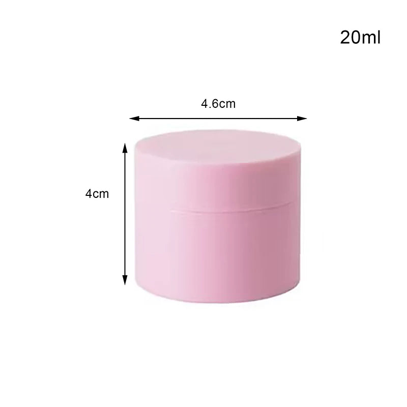 Empty Cosmetic Jars – Travel Containers for Creams & Lip Balm (5–50ml)