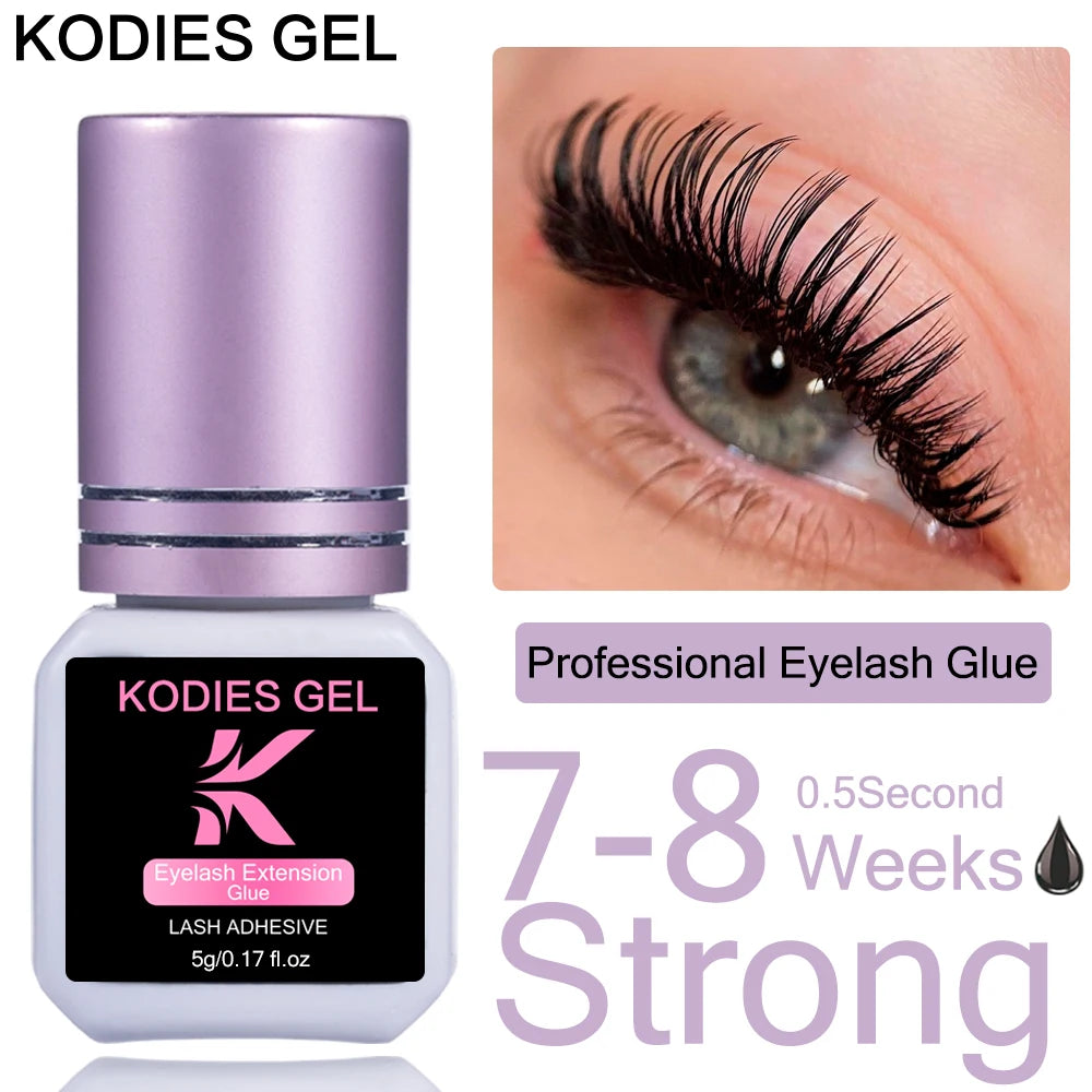 Kodies Gel Eyelash Glue – Extra Strong, Fast Dry