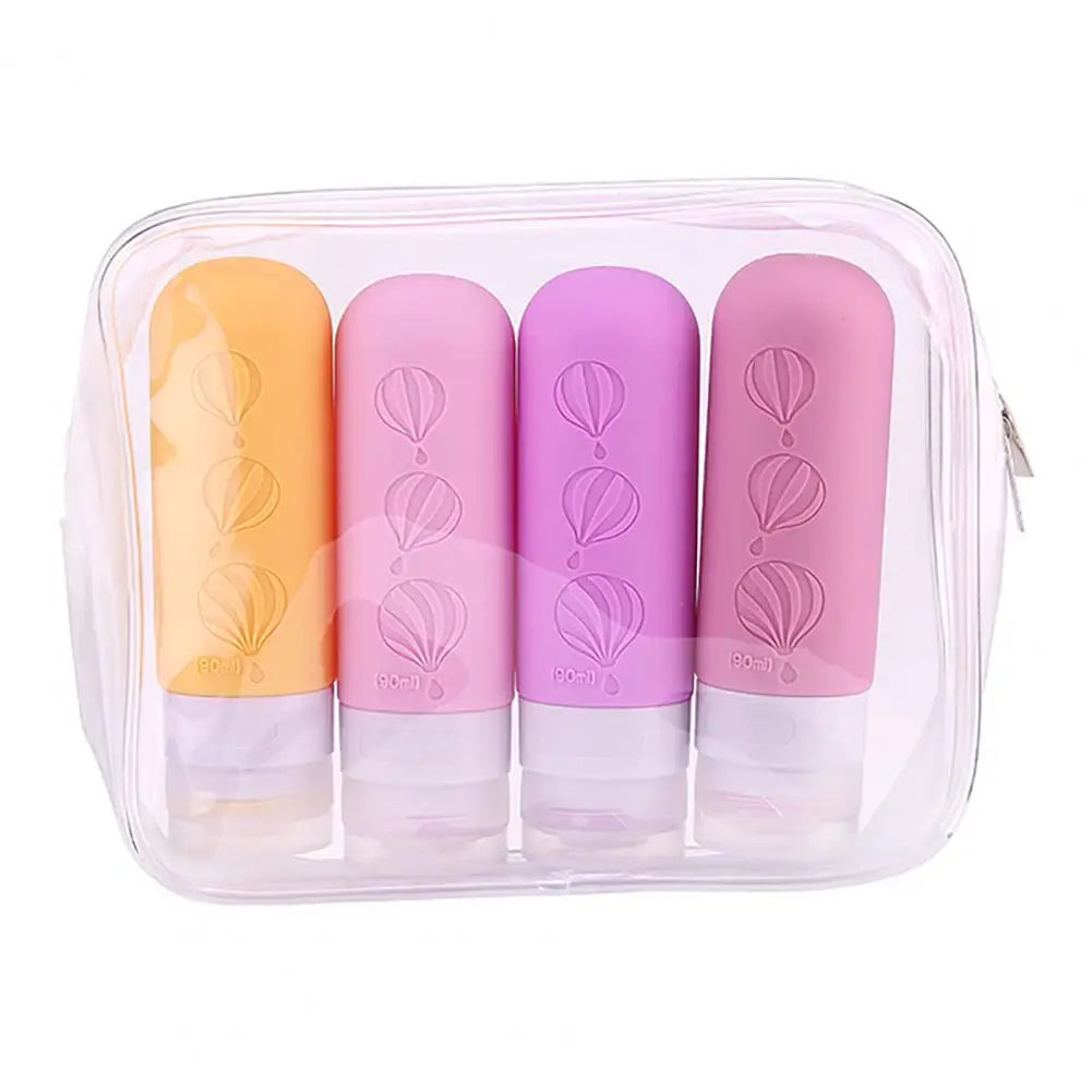 Travel Shampoo & Conditioner Bottles – Leak-Proof 90ml Set