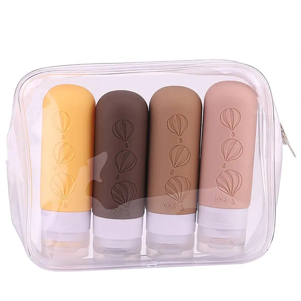 Travel Shampoo & Conditioner Bottles – Leak-Proof 90ml Set