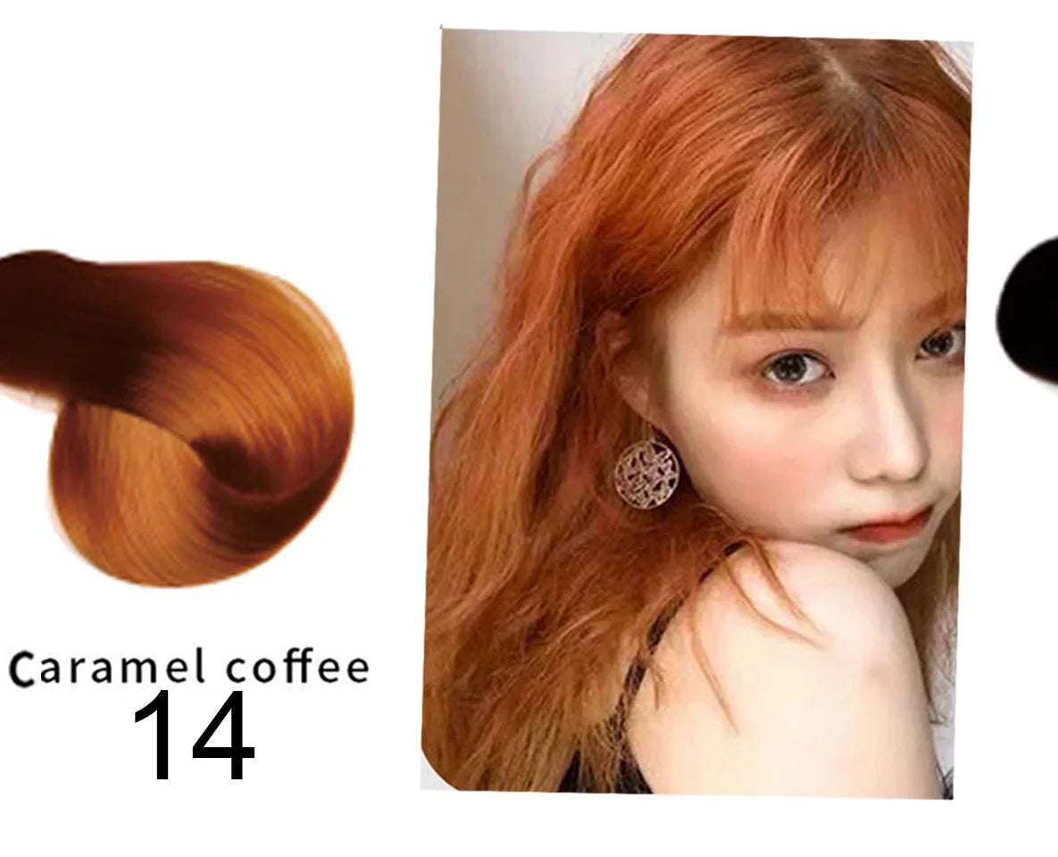 Mokeru Argan Hair Dye – Dark Brown Shampoo, 500ml