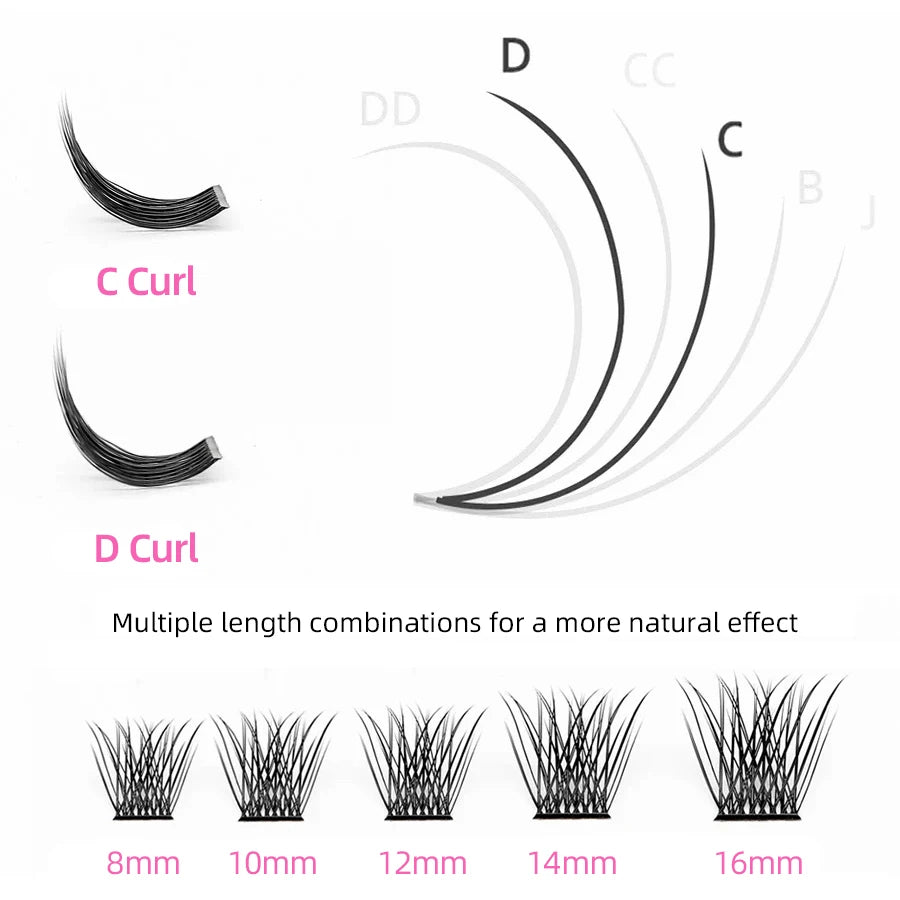 MASSCAKU DIY False Eyelash Kit
