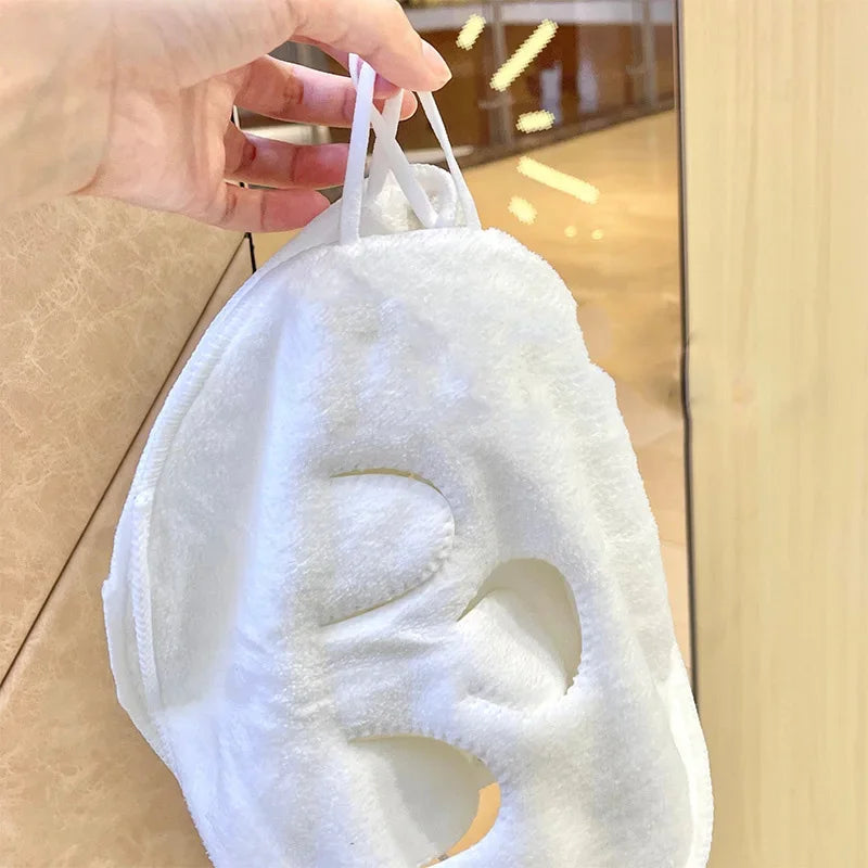 Cotton Hot Compress Towel – Steam Facial & Pore Cleaner