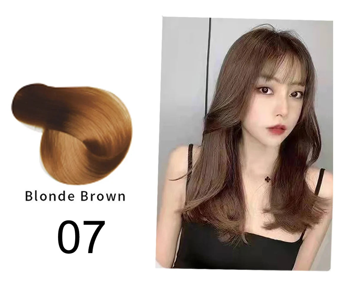 Mokeru Argan Hair Dye – Dark Brown Shampoo, 500ml