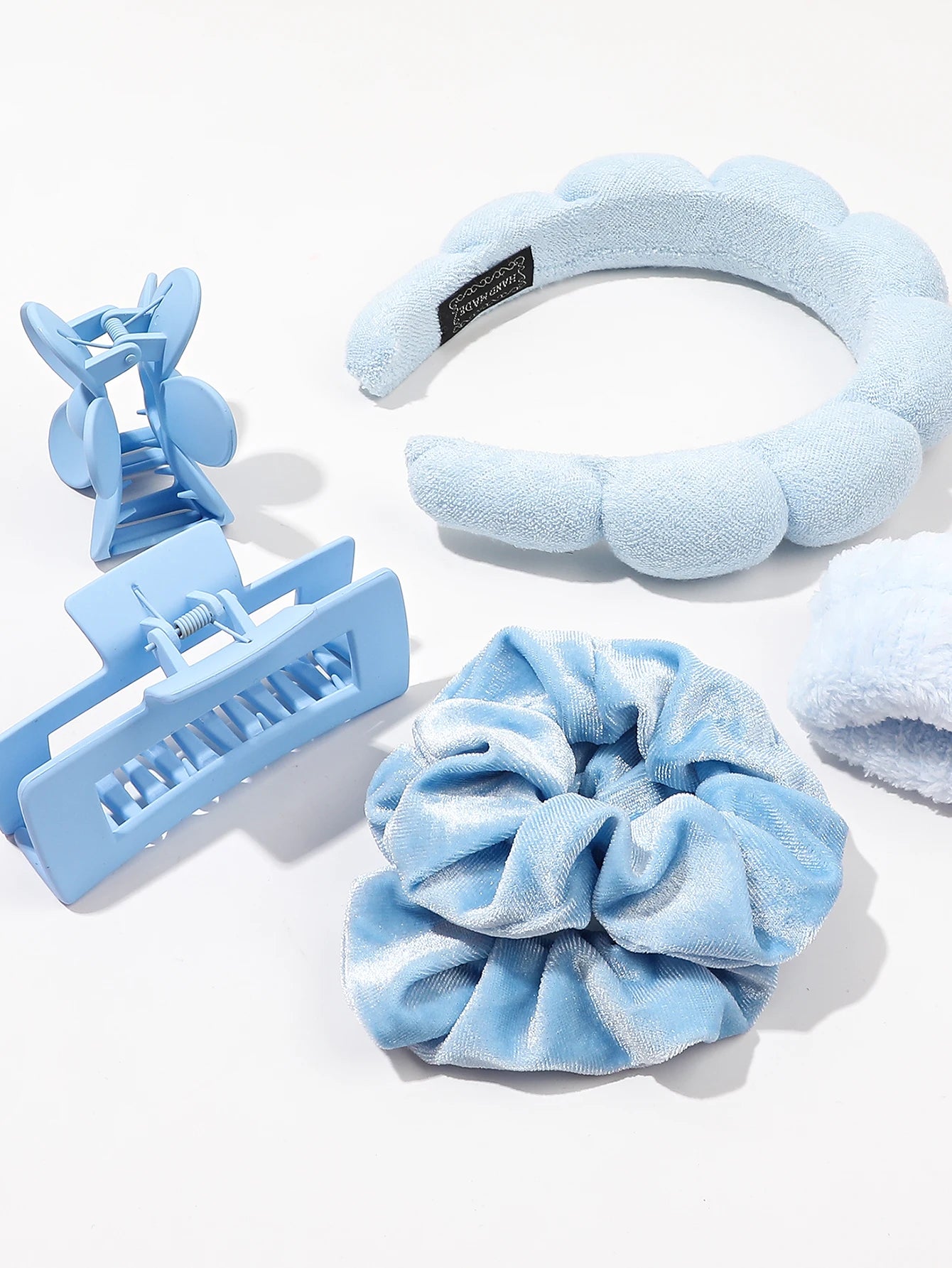 7PCS Skincare Headbands & Wristbands Set – Makeup & Face Wash