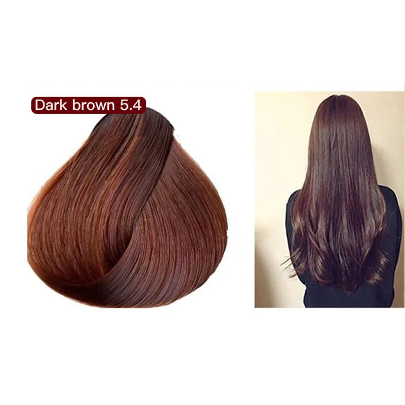 Mokeru Argan Hair Dye – Moisturizing Brown Shampoo