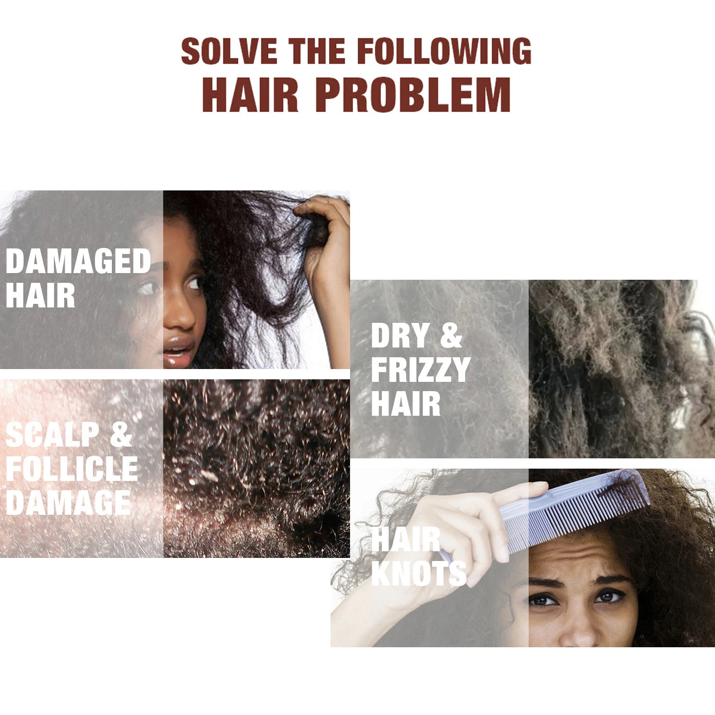 PURC Coconut Oil Hair Care Set – Shampoo, Conditioner & Mask