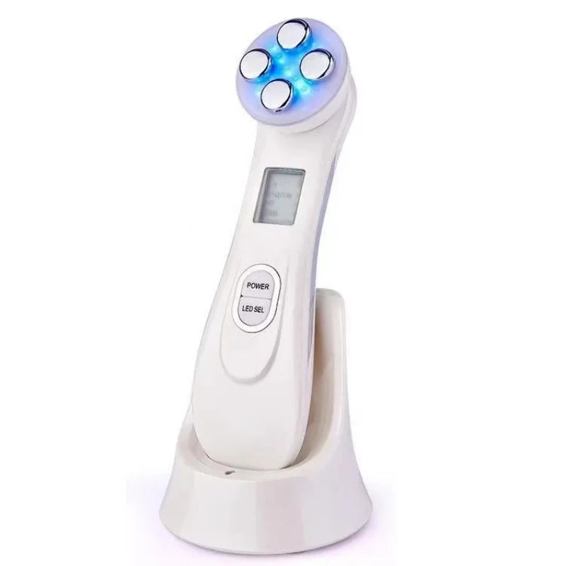 Facial Beauty Device EMS Microcurrent Introduction Facial Massager for Lifting and Firming Photon Skin Rejuvenation Anti-Wrinkle