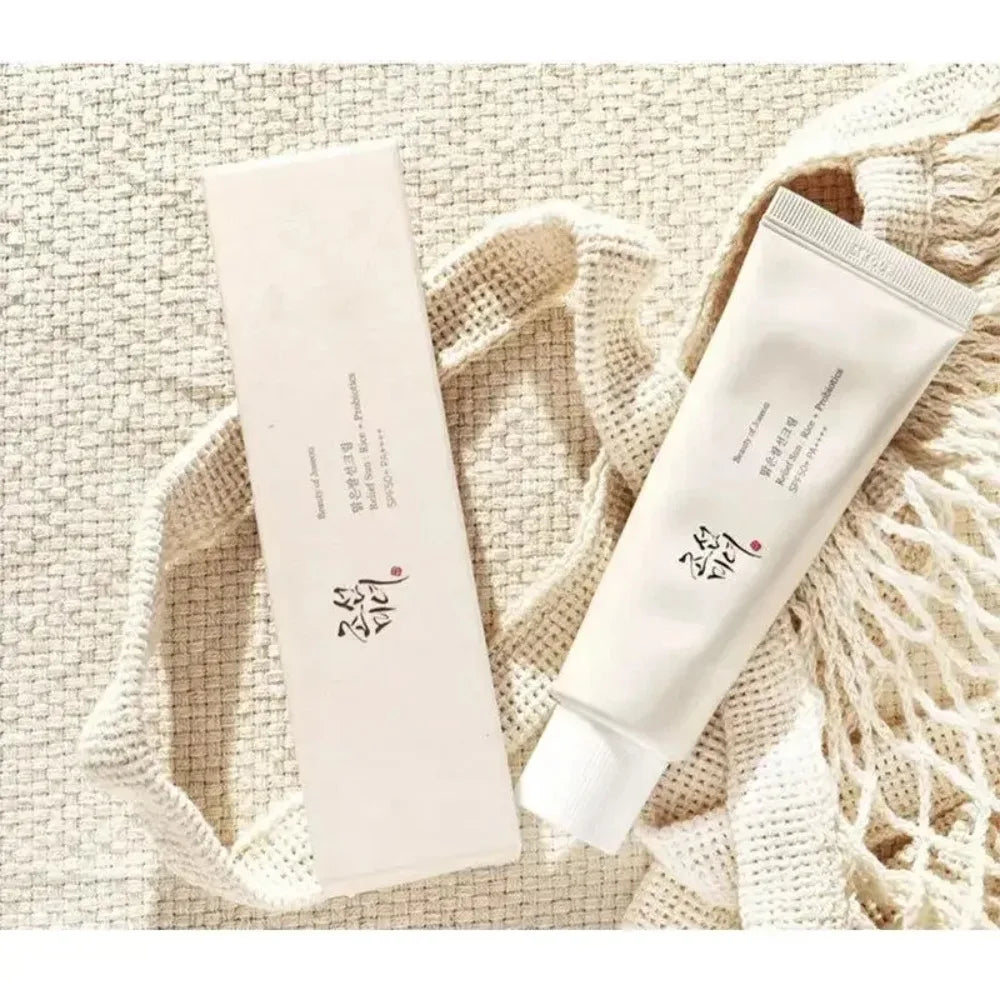 SPF50+ Korean Sunscreen – Rice Probiotic Sunblock Cream 50ml