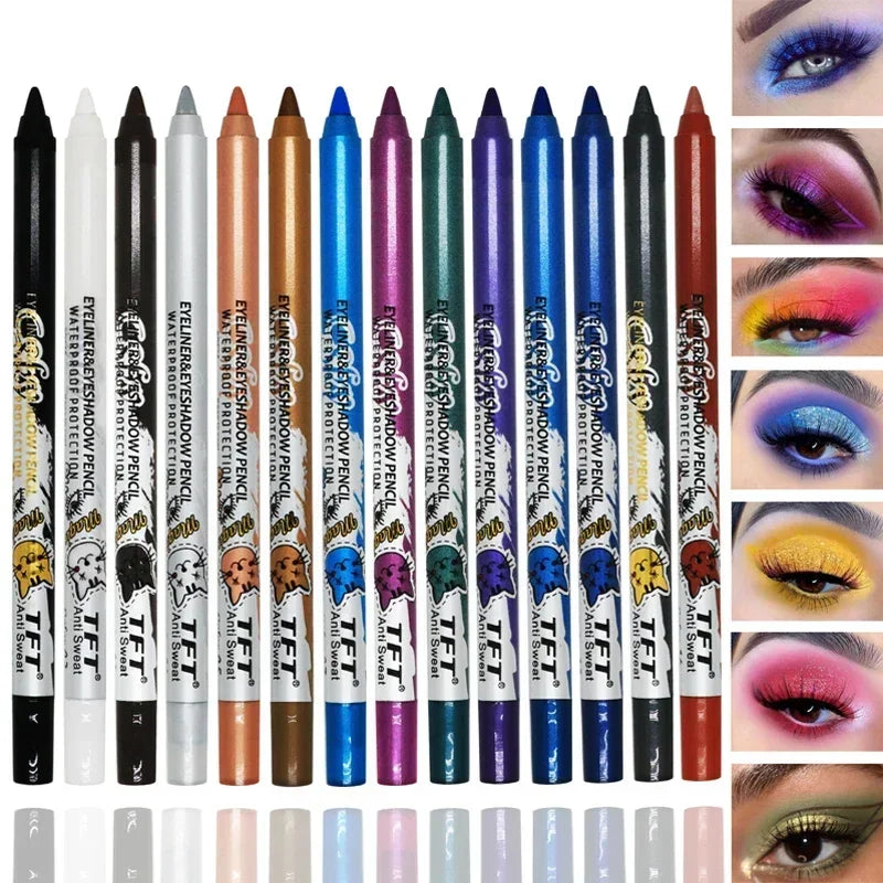 Colorful Eyeliner Pencil – Waterproof Quick-Dry Makeup