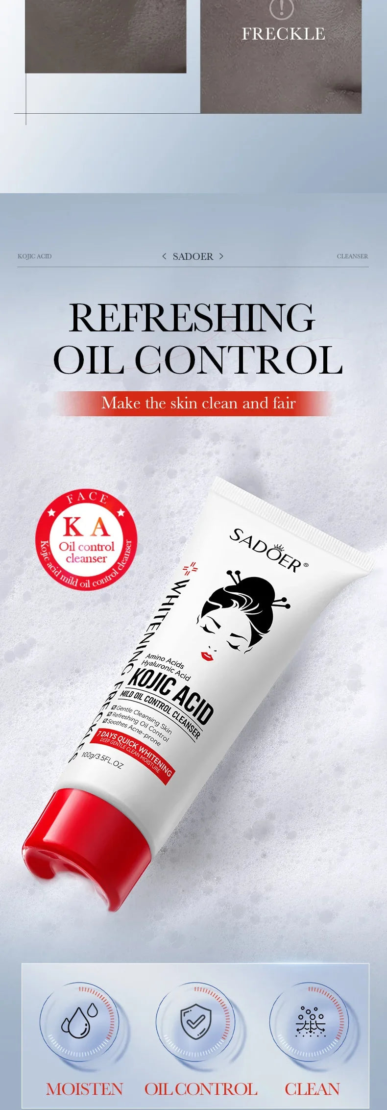 Kojic Acid Facial Wash (100ml)