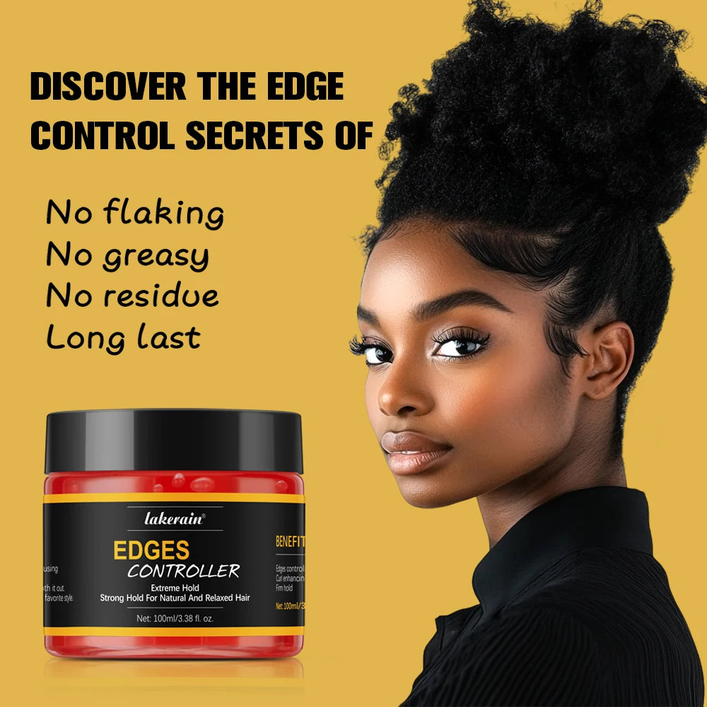 Edge Control Wax – Strong Hold Anti-Frizz Hair Gel
