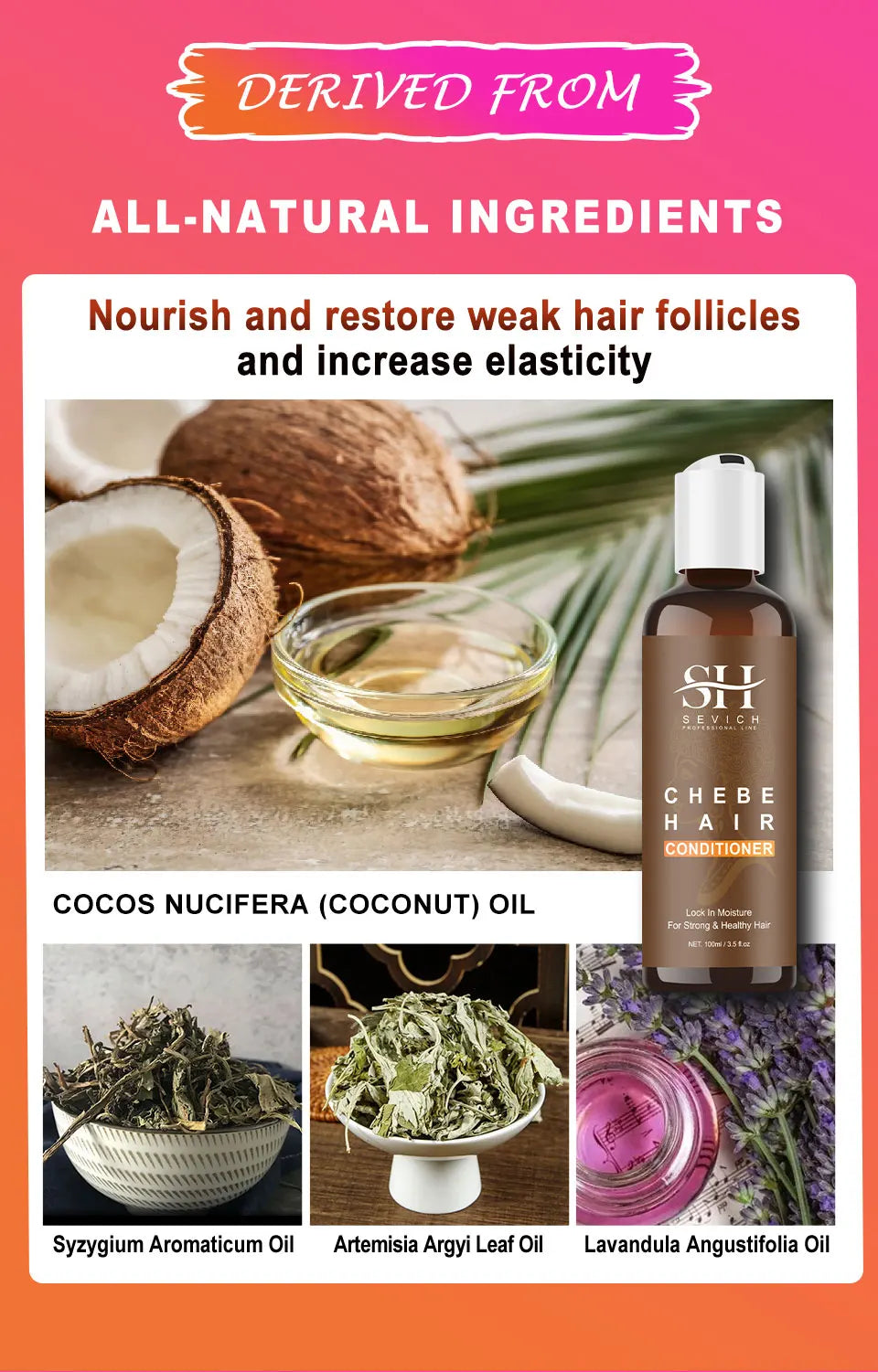 Sevich Chebe Hair Care Set – Anti-Break & Growth Formula