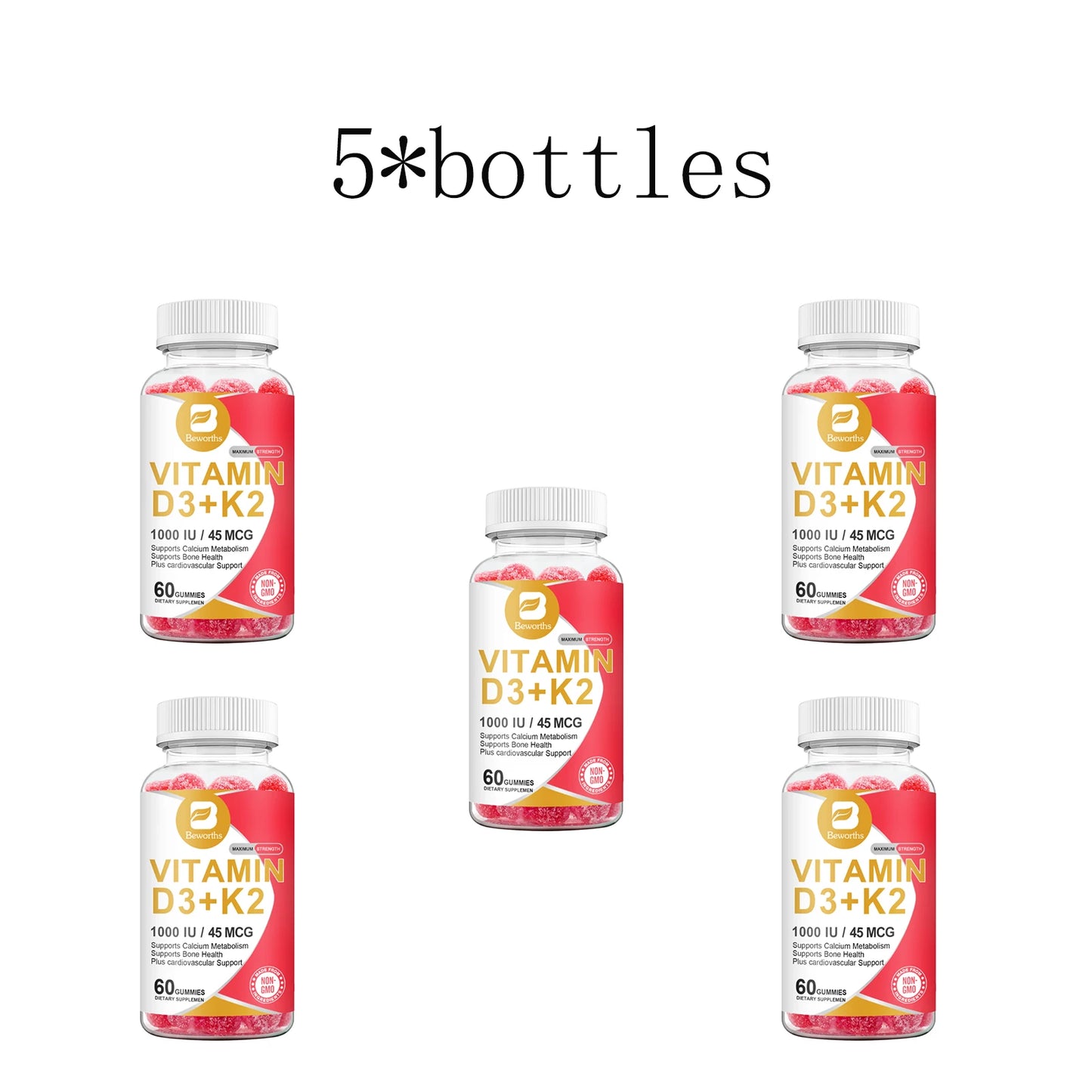 Vitamin D3 K2 Gummies – Plant Based