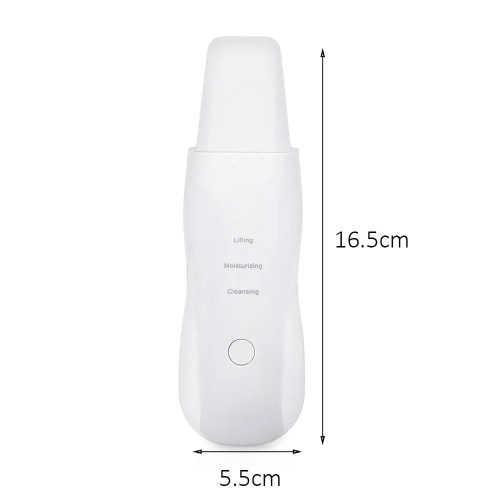 Ultrasonic Skin Scrubber – Deep Pore Cleansing Tool