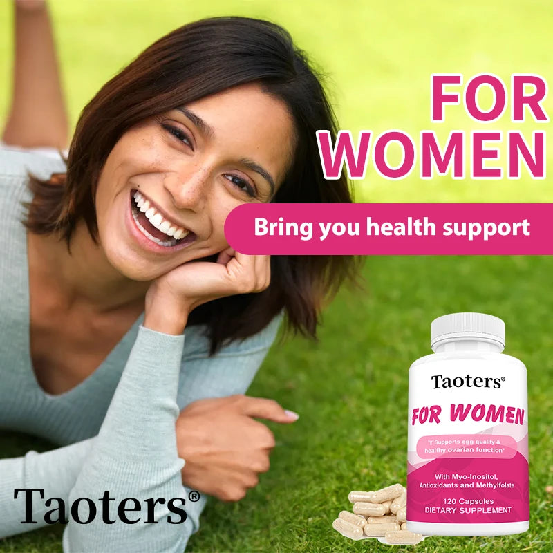 Women’s Reproductive Health Supplement – Inositol, Antioxidants & Folate