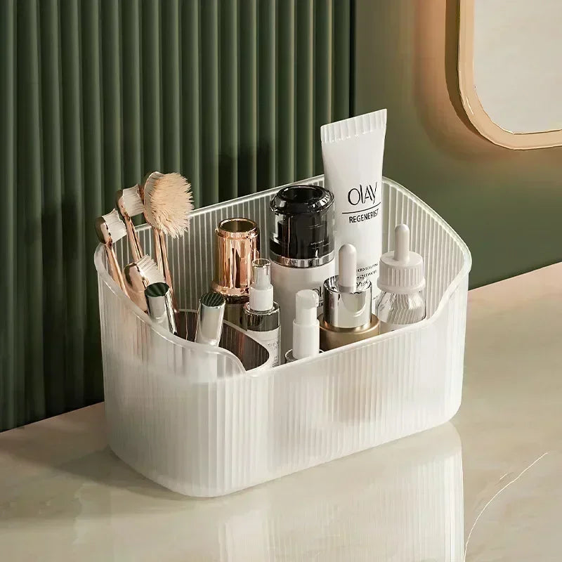 Matte Cosmetic Organizer Box – Makeup Storage Tray