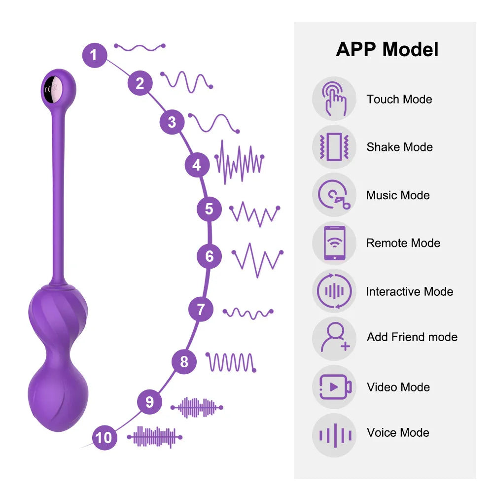 Bluetooth App Control Vibrator – Women