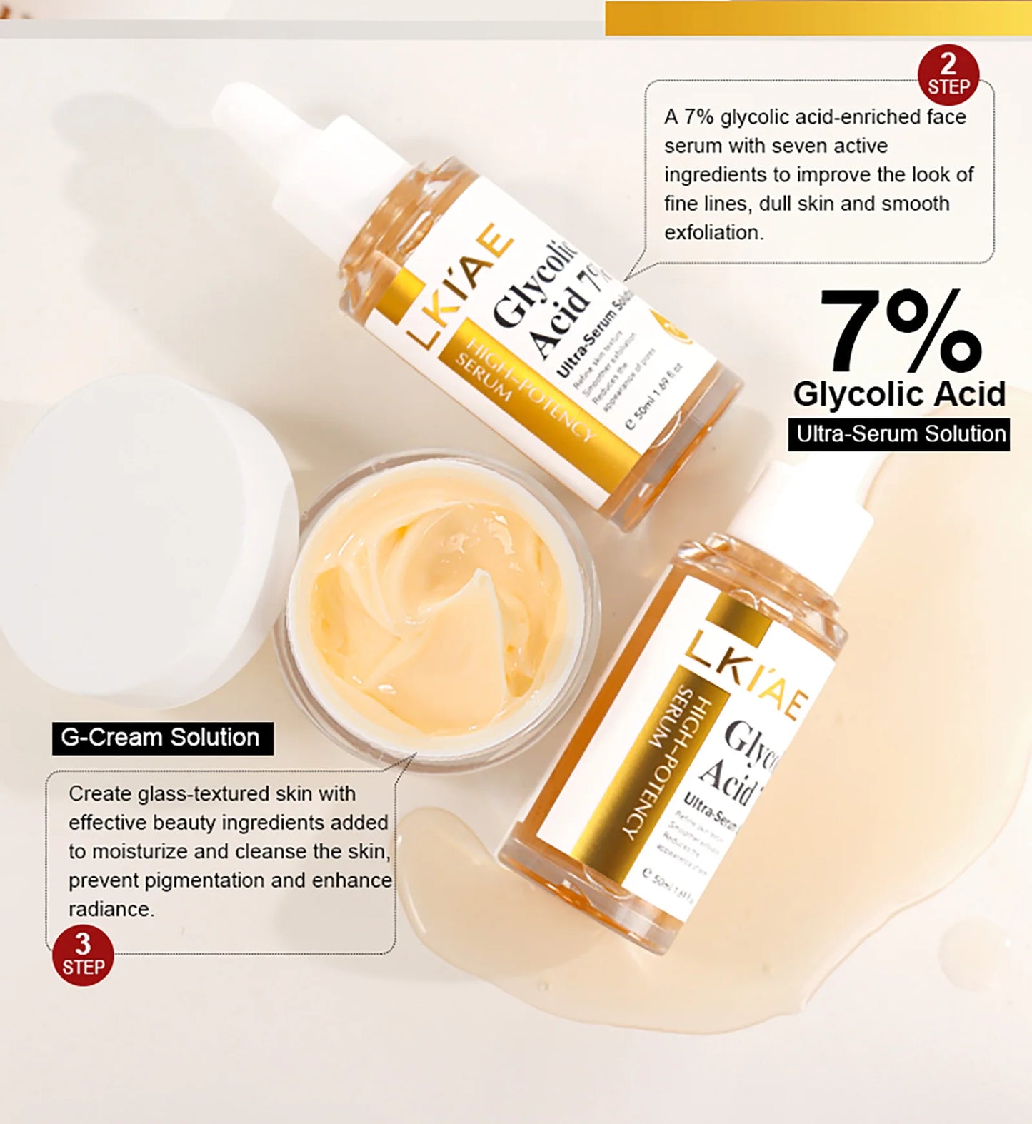LKIAE Day & Night Face Cream – Brightening & Moisturizing