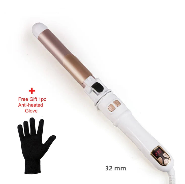 Automatic Rotating Curling Iron – 1.1/1.25 Inch Ceramic Wand