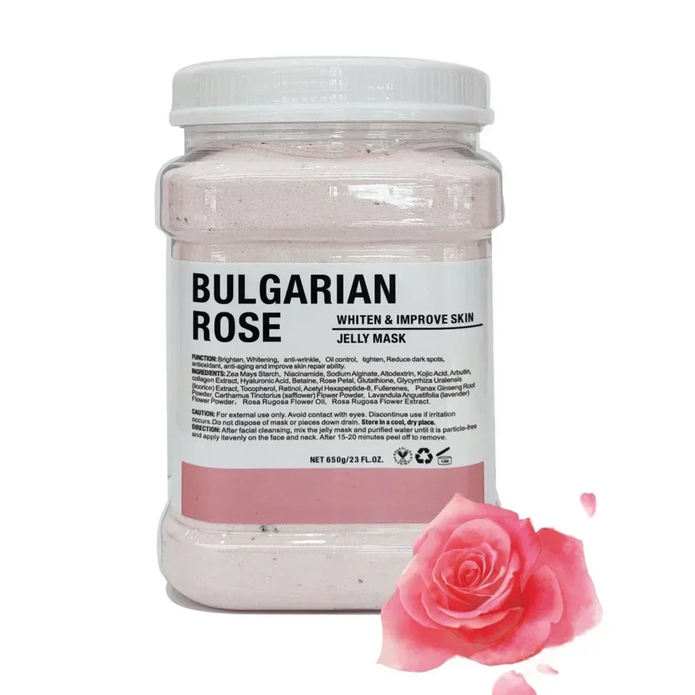 Arbutin Rose Jelly Mask Powder – Hydrojelly Peel-Off (650g)
