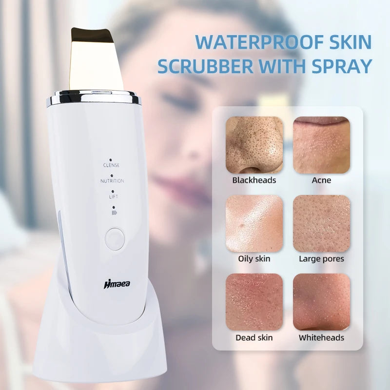 Ultrasonic Face Spatula – Blackhead & Pore Cleaner
