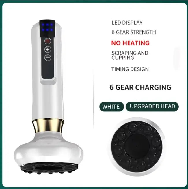 Smart Vacuum Cupping Massager – Infrared Heating & Skin Therapy