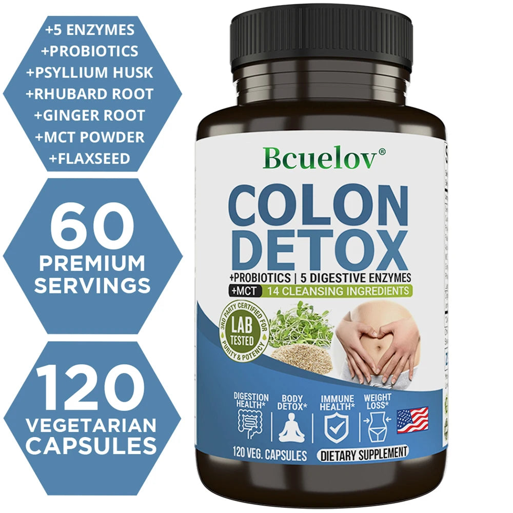 Colon Cleanser Detox – Probiotic Gut Health