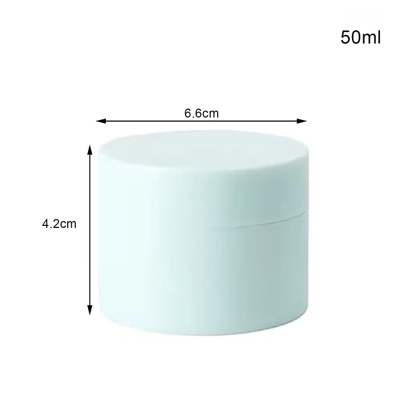 Empty Cosmetic Jars – Travel Containers for Creams & Lip Balm (5–50ml)