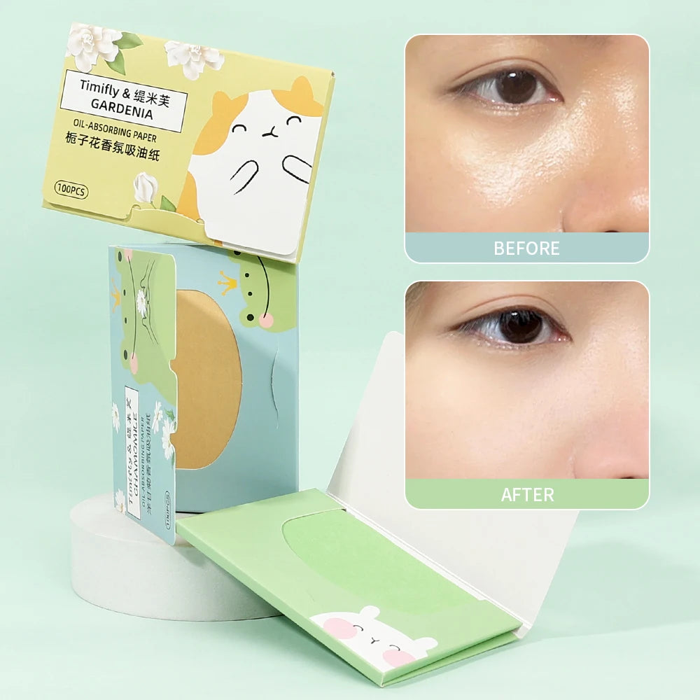 Oil Absorbing Blotting Paper Sheets