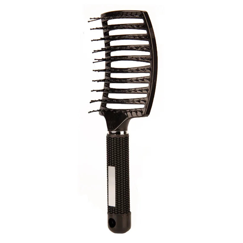 Flexible Wet & Dry Hair Brush – Soft Pin Detangling Comb