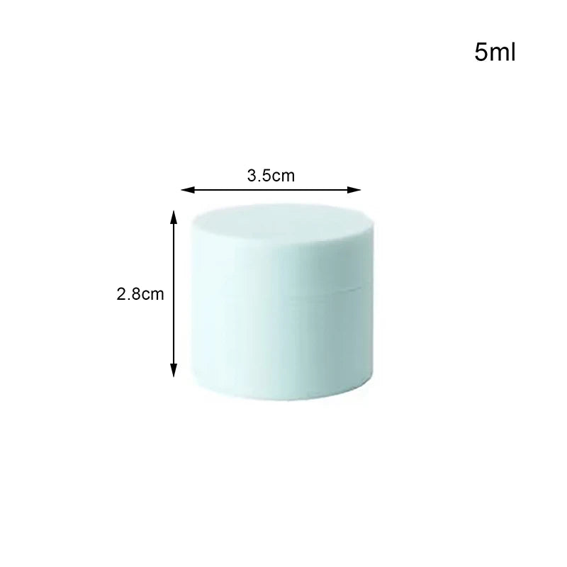 Empty Cosmetic Jars – Travel Containers for Creams & Lip Balm (5–50ml)