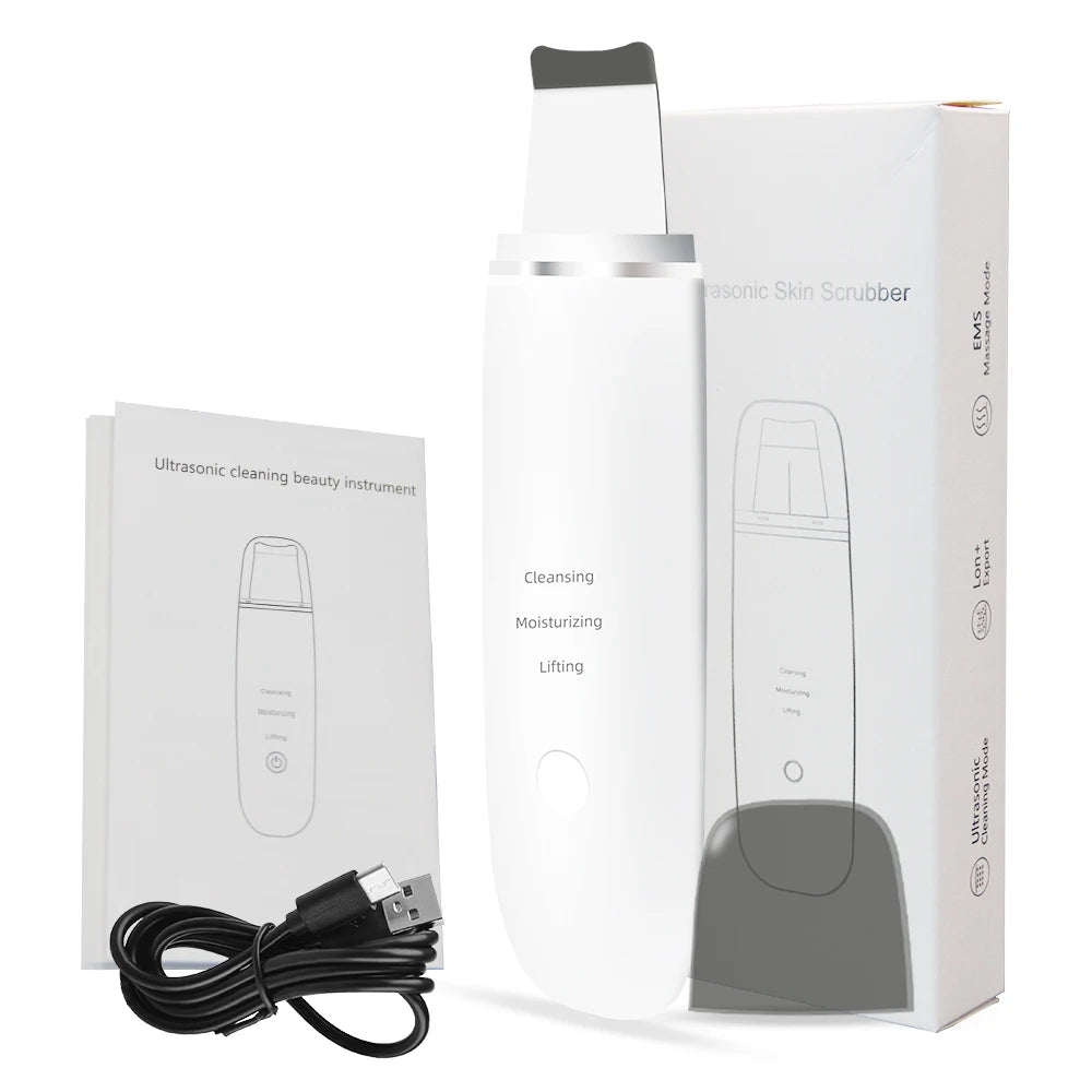 Ultrasonic Face Scrubber – Blackhead & Pore Cleaner