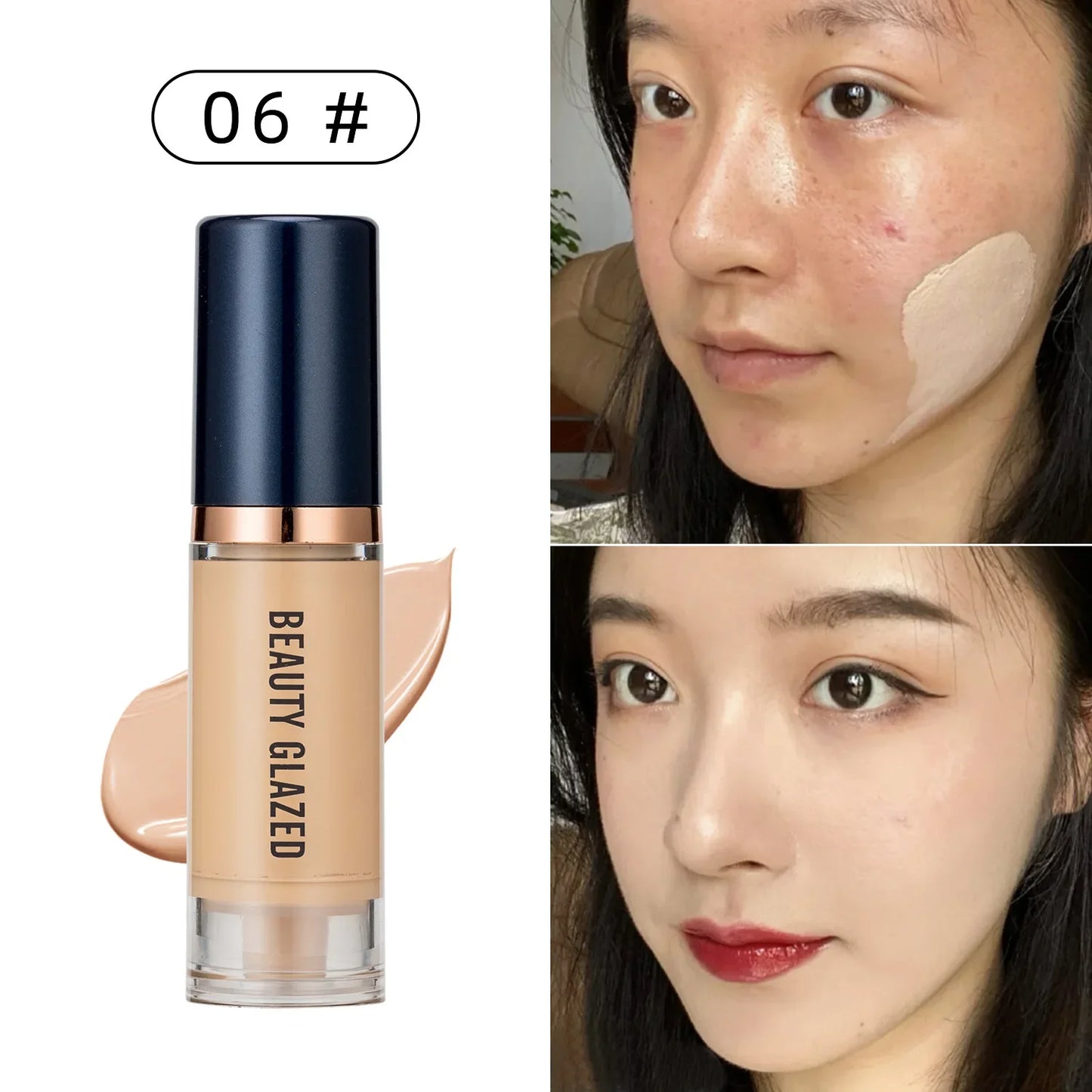Matte Liquid Foundation – Waterproof & Oil-Control
