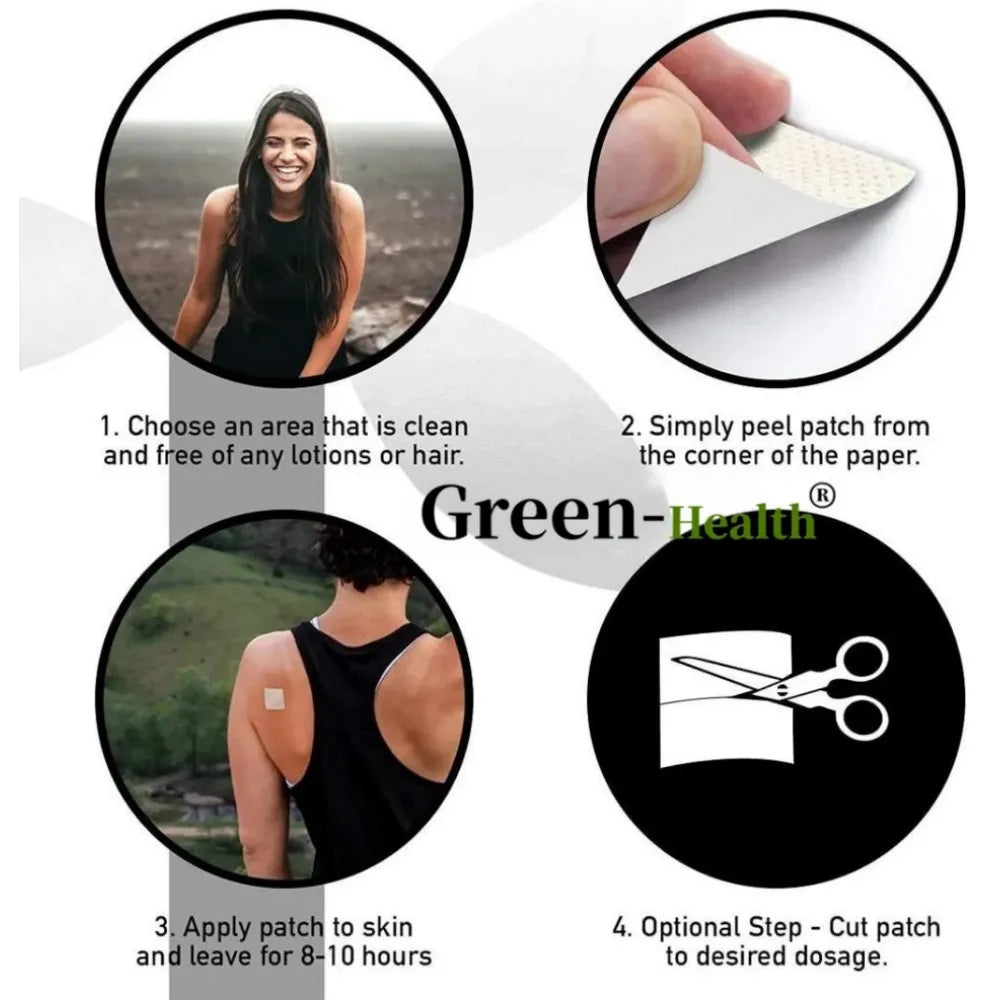 Women’s Multivitamin Patches – Hair, Skin, Nails & Energy (30 Pcs)