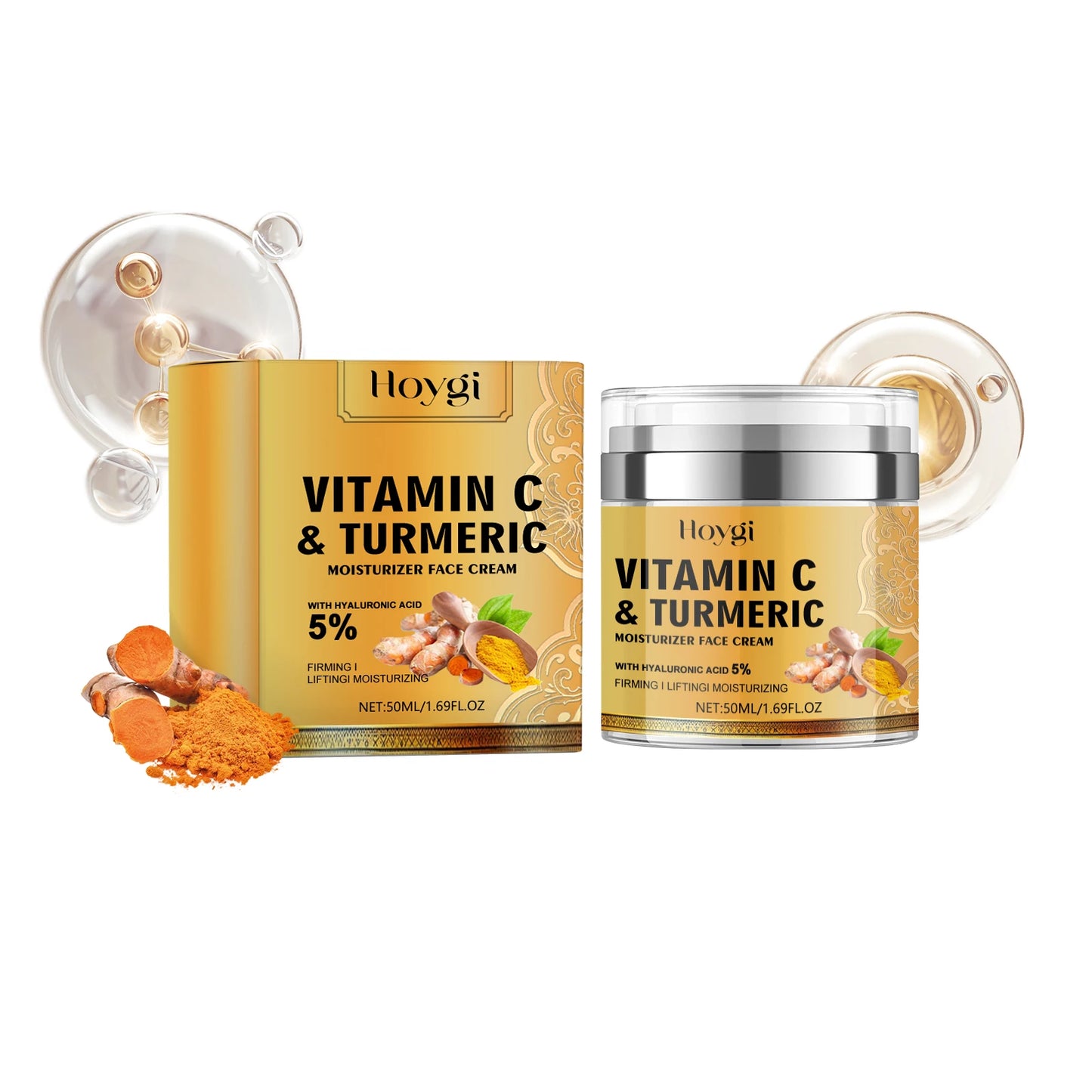 Vitamin C & Turmeric Face Cream – Dark Spot Care