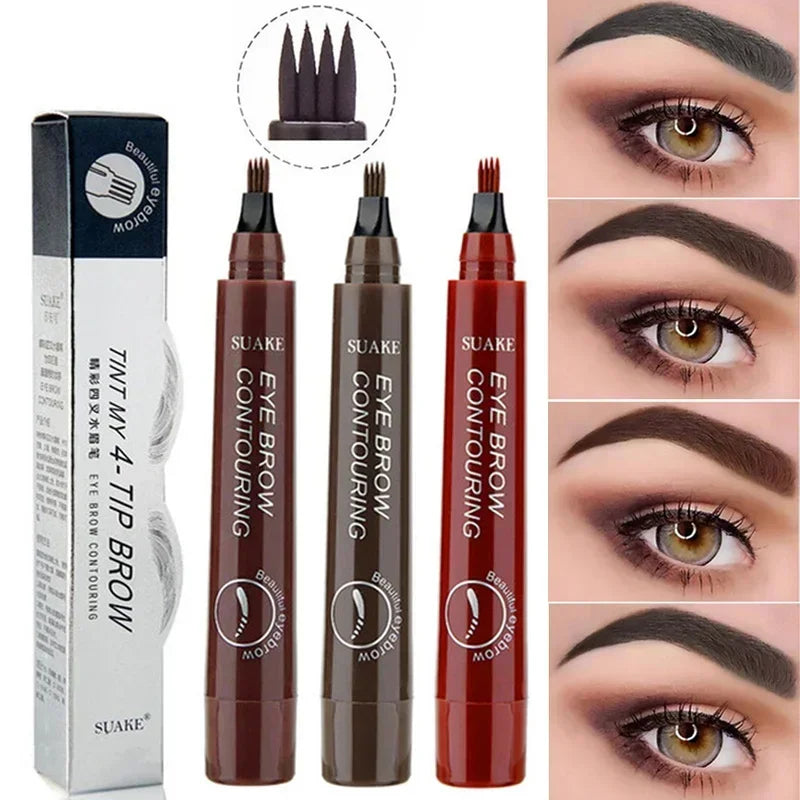 4-Point Eyebrow Pencil – Waterproof Brow Pen