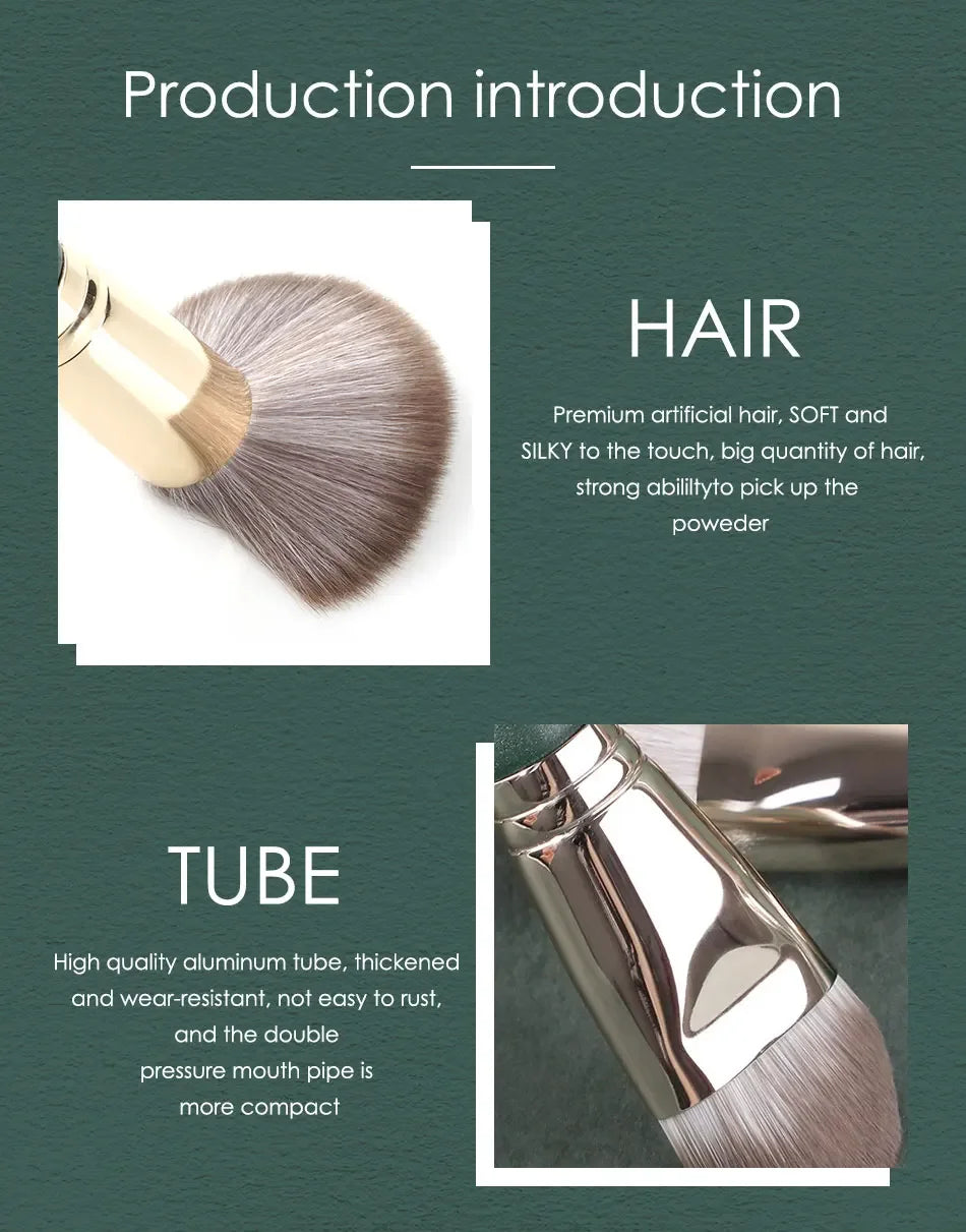 Soft Fluffy Makeup Brushes – Powder, Blush & Eyeshadow Tools