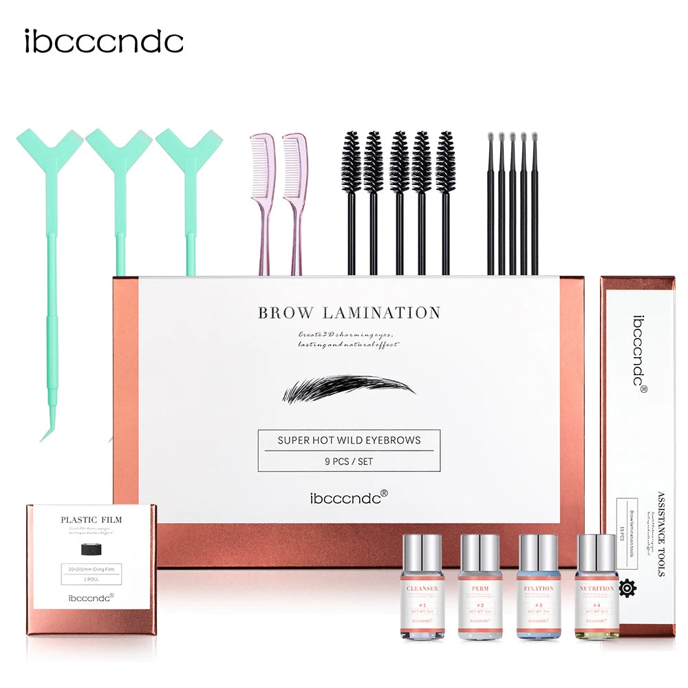 Brow Lamination Kit – Pro Lift & Perm with Keratin