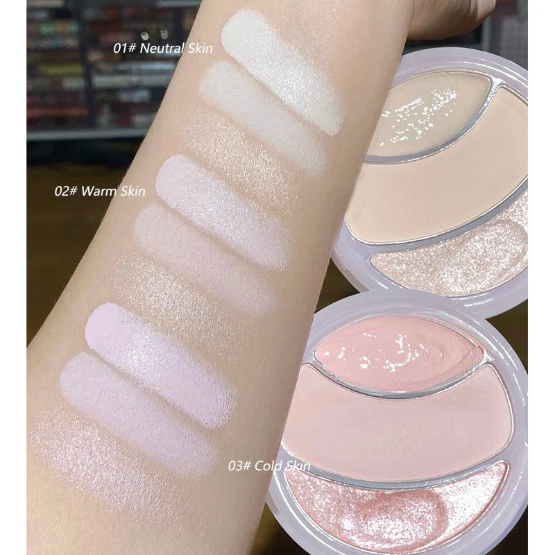 3-Color Highlighter Palette