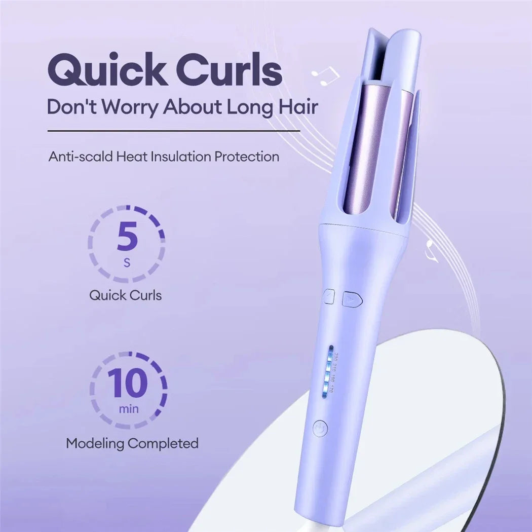Automatic Curling Iron – 32mm Rotating Ceramic Hair Curler