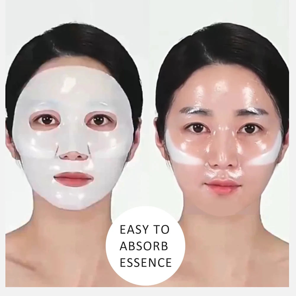 5PCS Collagen Firming Face Masks-Deeply Hydrates, Moisturizes & Brightens