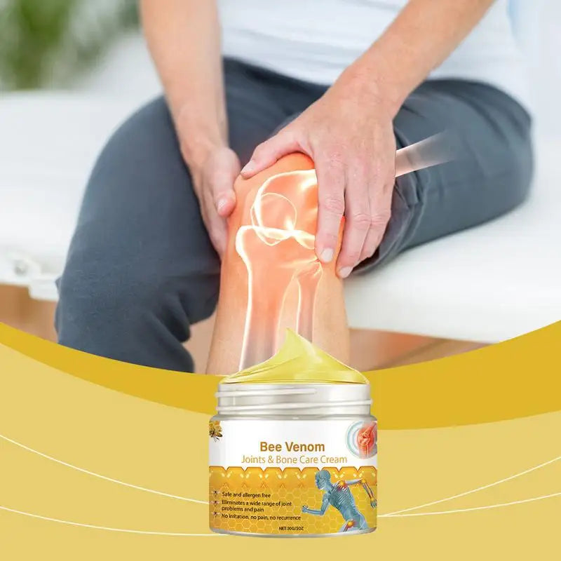 Bee Venom Joint Massage Cream – Muscle & Skin Repair Care