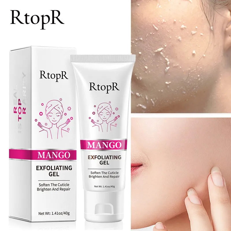 Facial Scrub & Cleanser Gel – Exfoliating & Repair Wash