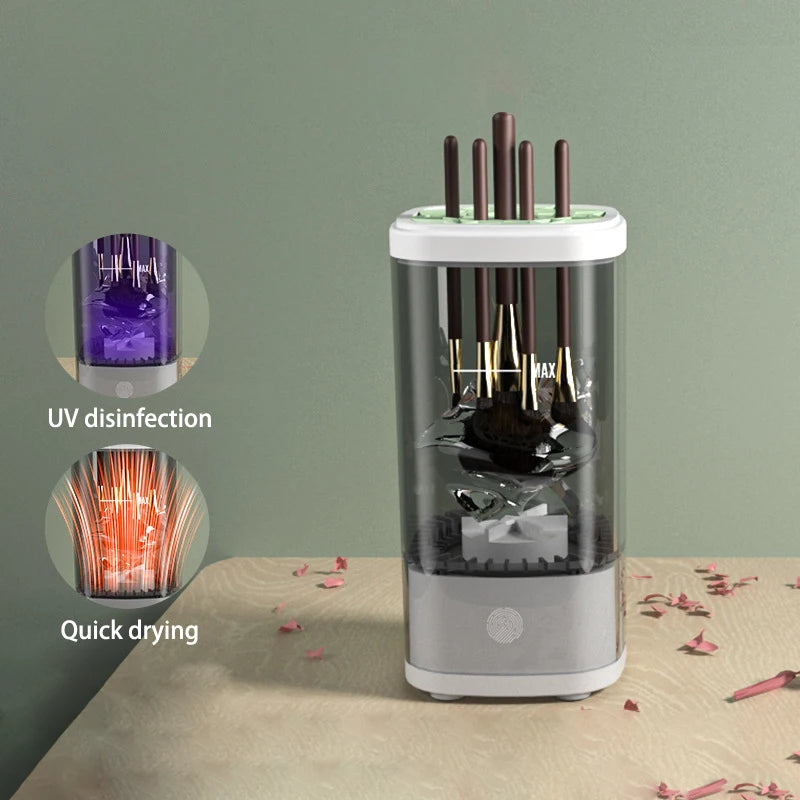 Electric Makeup Brush Cleaner – Rechargeable Quick-Dry Cleaning Tool